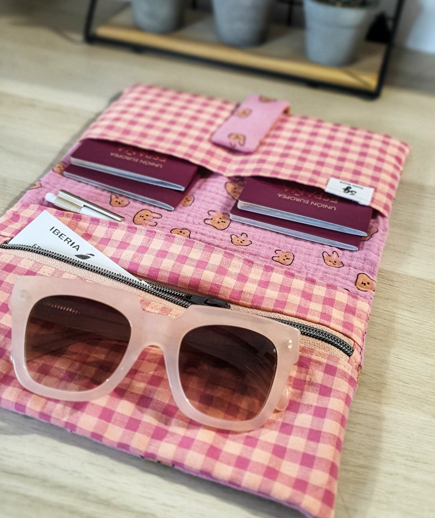 Porta documento de viaje Bunny