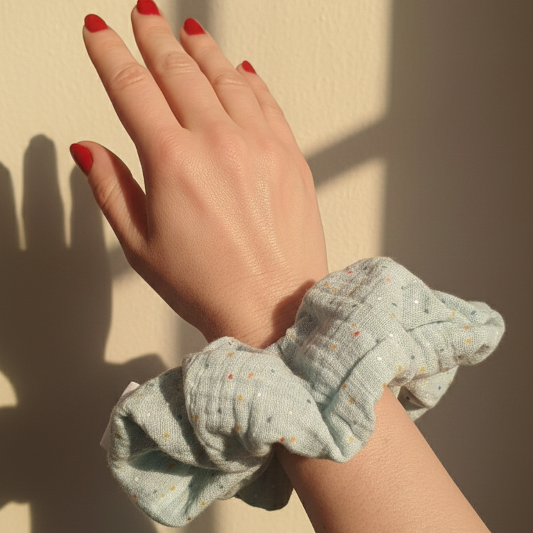 Coletero Scrunchie mint